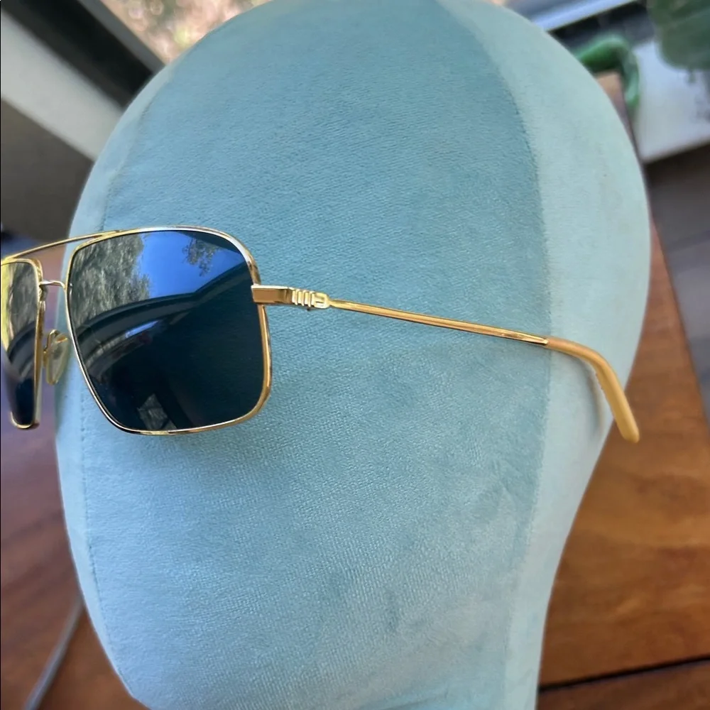 Mosley Tribes Gold Frame Sunglasses with Dark  Lenses !!